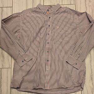 Ariat Pro Series Pink and Blue Checkered Shirt
